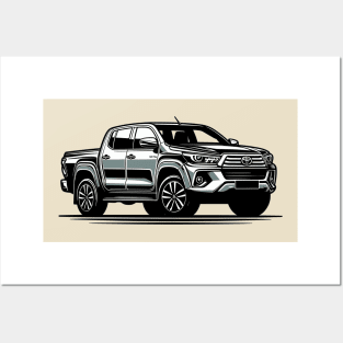 Toyota Hilux Posters and Art